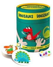 Gra na spostrzegawczość - Dinozaury. Wydawca: DodoEditor. Dadada.pl Opakowanie Gra na spostrzegawczość - Dinozaury