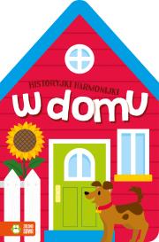 Historyjki harmonijki W domu. Autor: Irena Brignull. Dadada.pl Okładka książki Historyjki harmonijki W domu
