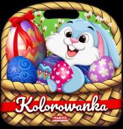 Koszyczek wielkanocny z naklejkami. Autor: ADAM GDULA, KATARZYNA RATAJSZCZAK. Dadada.pl Okładka książki Koszyczek wielkanocny z naklejkami