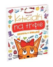 Kotociaki na tropie. Kot-o-ciaki. Szukaj i znajdź. Autor: Elżbieta Kownacka. Dadada.pl Okładka książki Kotociaki na tropie. Kot-o-ciaki. Szukaj i znajdź