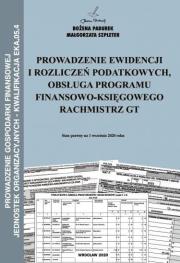 Kwalifikacja EKA.05. Prowadzenie ewidencji.... Autor: Bożena Padurek, Małgorzata Szpleter. Dadada.pl Okładka książki Kwalifikacja EKA.05. Prowadzenie ewidencji...