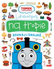 Lokomotywy na tropie. Tomek i przyjaciele. Autor: Opracowanie zbiorowe. Dadada.pl Okładka książki Lokomotywy na tropie. Tomek i przyjaciele
