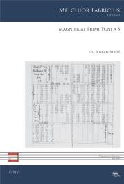 Okładka książki Magnificat primi toni a 8. Fabricius