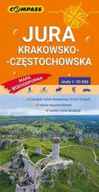 Okładka książki Mapa tur. wodoodpor. Jura Krakowsko-Częstochowska