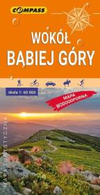 Okładka książki Mapa tur. wodoodporna Wokoł Babiej Góry 1:60 000