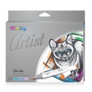 Opakowanie Markery do szkicowania Colorino Kids artist pastel 12 kolorów