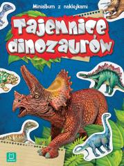 Okładka książki Minialbum z naklejkami. Tajemnice dinozaurów w.2