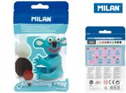 Opakowanie Modelina Milan samoutwardzalna AIR-DRY 100 g niebieska