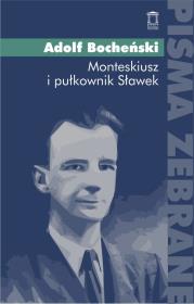 Okładka książki Monteskiusz i pułkownik Sławek