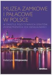 Okładka książki Muzea zamkowe i pałacowe w Polsce