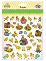 Opakowanie Naklejki Kurczaki pisanki 37szt