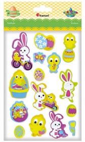 Opakowanie Naklejki papierowe 3D mix 15szt