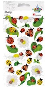 Opakowanie Naklejki papierowe płaskie mix 25szt