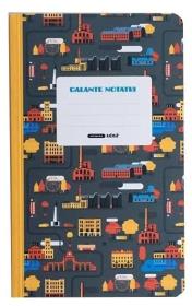 Opakowanie Notes bardzo łódzki. Galante notatki