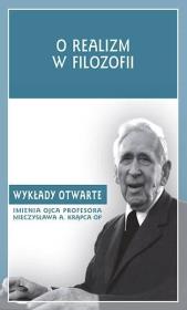 O realizm w filozofii. Autor: red. Wojciech Daszkiewicz. Dadada.pl Okładka książki O realizm w filozofii