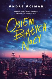 Osiem białych nocy - uszkodzone. Autor: Andre Acime, Agnieszka Walulik. Dadada.pl Okładka książki Osiem białych nocy - uszkodzone
