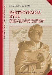 Partycypacja bytu TW. Autor: Zofia J. Zdybicka USJK. Dadada.pl Okładka książki Partycypacja bytu TW