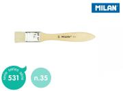 Pędzel MILAN spalter szczecinowy seria 531 nr 35 blister. Wydawca: MILAN. Dadada.pl Opakowanie Pędzel MILAN spalter szczecinowy seria 531 nr 35 blister