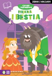Okładka książki Piękna i Bestia. Czytam i rozwiązuję