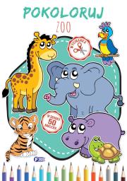 Okładka książki Pokoloruj ZOO