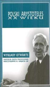 Polski Arystoteles XX wieku. Autor: red. A. Maryniarczyk. Dadada.pl Okładka książki Polski Arystoteles XX wieku