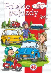 Polskie pojazdy z czasów PRL-u. Autor: Kruszewski Włodzimierz, Ernest Błędowski. Dadada.pl Okładka książki Polskie pojazdy z czasów PRL-u