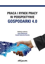 Okładka książki Praca i rynek pracy w perspektywie gospodarki 4.0