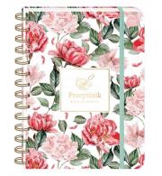 Opakowanie Przepiśnik z gumką A5/240K 90g Flowers