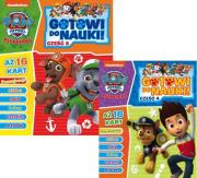 Okładka książki Psi Patrol. Gotowi do nauki cz.3 i 4