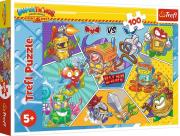 Opakowanie Puzzle 100 Tajni Szpiedzy w akcji TREFL
