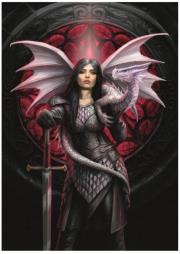 Opakowanie Puzzle 1000 Anne Stokes - Królowa Smoków