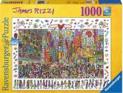 Opakowanie Puzzle 1000 James Rizzi Time Square