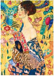 Opakowanie Puzzle 1000 Kobieta z wachlarzem, Gustav Klimt