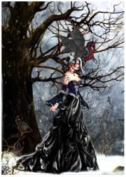 Opakowanie Puzzle 1000 Królowa Cieni