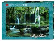 Opakowanie Puzzle 1000 Magiczny las, Kaskady