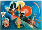 Opakowanie Puzzle 1000 Niebieski , Kandinsky