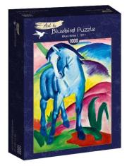 Opakowanie Puzzle 1000 Niebieski koń, Franz Marc 1911