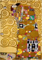 Opakowanie Puzzle 1000 Spełnienie, Gustav Klimt