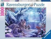 Opakowanie Puzzle 1000 Wilki zimą