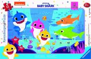 Puzzle 15 Baby Shark. Wydawca: Ravensburger. Dadada.pl Opakowanie Puzzle 15 Baby Shark