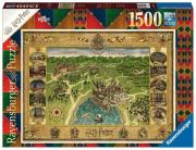 Opakowanie Puzzle 1500 Mapa Hogwartu
