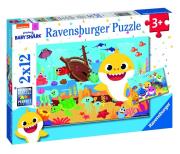 Opakowanie Puzzle 2x12 Baby Shark