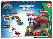 Opakowanie Puzzle 2x25 Spider-Man (Super zestaw 4w1)