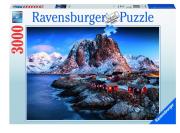 Opakowanie Puzzle 3000 Hamnoy, Lofoty