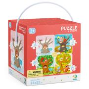 Puzzle 4w1 Pory Roku DOP300125. Wydawca: DodoEditor. Dadada.pl Opakowanie Puzzle 4w1 Pory Roku DOP300125