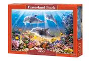 Opakowanie Puzzle 500 Dolphins Underwater
