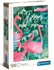 Puzzle 500 HQ Fantastic Animals Flamingos. Wydawca: Clementoni. Dadada.pl Opakowanie Puzzle 500 HQ Fantastic Animals Flamingos