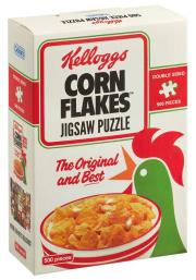 Puzzle 500 Płatki śniadaniowe Kellogg's Vintage G3. Wydawca: Gibsons. Dadada.pl Opakowanie Puzzle 500 Płatki śniadaniowe Kellogg's Vintage G3