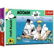 Opakowanie Puzzle 60 Muminki nad jeziorem 17352