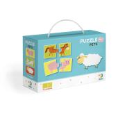 Puzzle Duo Połówki Zwierzęta DOP300115. Wydawca: DodoEditor. Dadada.pl Opakowanie Puzzle Duo Połówki Zwierzęta DOP300115